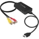 thumbnail image 1 of Convertidor RCA a HDMI, adaptador compuesto a HDMI compatible con 1080p Pal/ntsc Feliz Sencillez, 1 of 3