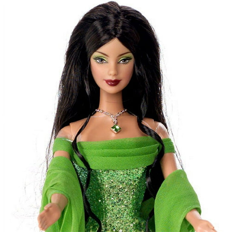 Barbie Birthstone Collection August Peridot Doll 2002 Mattel