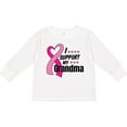 thumbnail image 3 of Inktastic Breast Cancer Awareness I Support My Grandma Pink Ribbon Boys or Girls Long Sleeve Toddler T-Shirt, 3 of 5