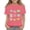 Pink, variant on UACY Girls Cute School Graphic T Shirt Short Sleeve Crew Neck Cotton Casual Summer Tee for Back to School (White, 8-9 Years)