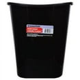 thumbnail image 2 of Greenbrier International Essentials Black Plastic Oval Wastebasket - 7 Qt., 2 of 3