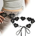 thumbnail image 6 of Abbraccia Decorative Belt Belt Metal Rings with Grommets Western Waistband Rivet Belt, 6 of 8
