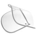 thumbnail image 5 of HONMEET Bike Use Transparent Raincoat Hat Shield Face Protector Rain Poncho Brim, 5 of 7
