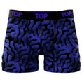 thumbnail image 4 of TOP Men's Cotton Blend Boxer Briefs, Soft & Breathable, Pack of 3, Sizes S-2XL, 4 of 4