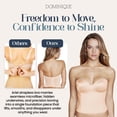 thumbnail image 6 of Dominique Women’s Ariel 8541 Longline Strapless Bra – Low Back, Hidden Underwire, Convertible – Lingerie for Women, 6 of 6