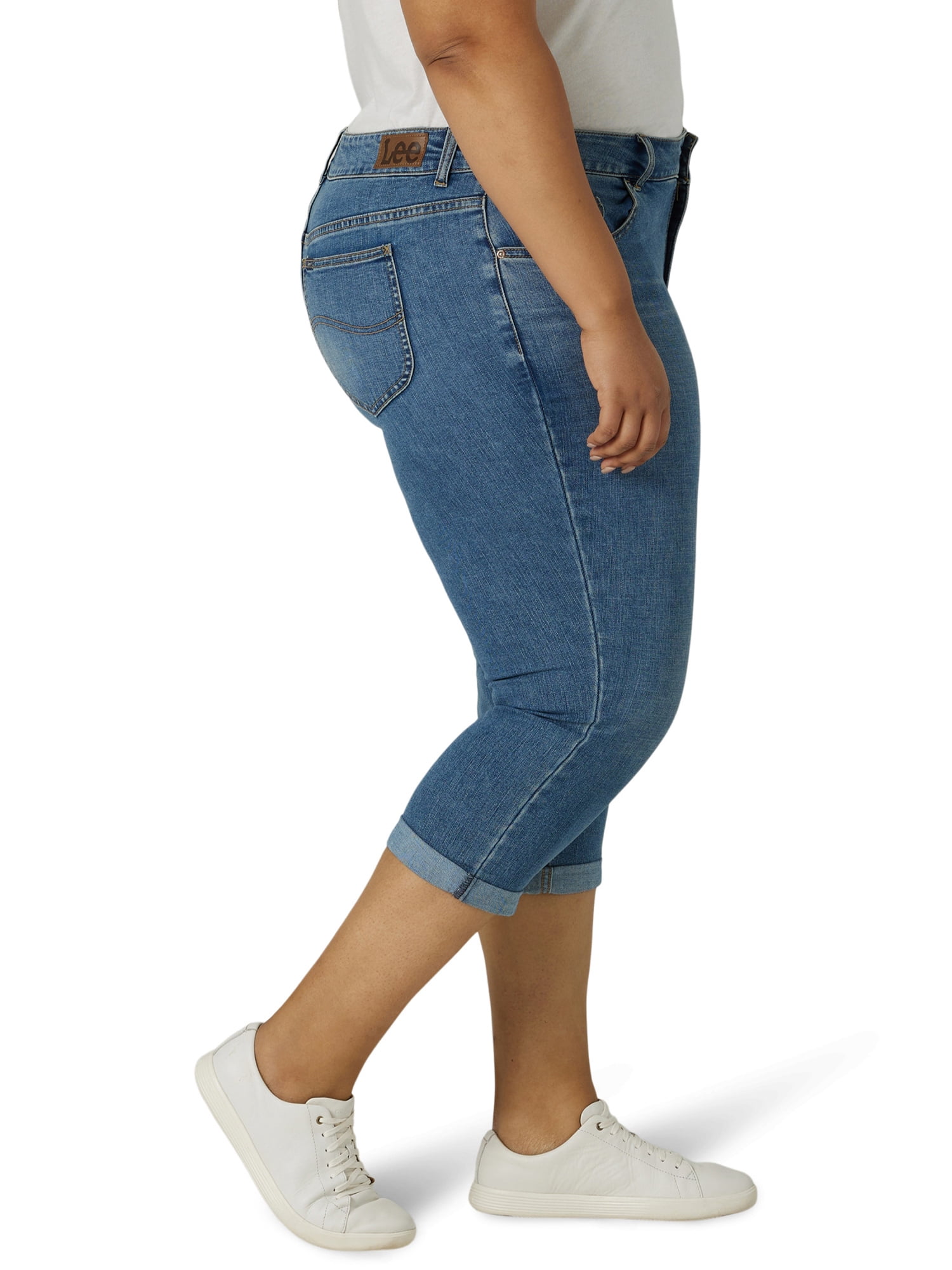 Lee Women's Plus Size Legendary Capri