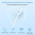 thumbnail image 2 of Palillos de Hilo Dental KSIA 50 Unidades Sabor Menta con Estuche, 2 of 9