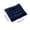 Navy, variant on OCCOA Thick Short Plush Seat Cushion for Office Chair and Stool, 20x20 Inch Comfortable Butt Cushion with Non Slip Bottom, Machine Washable, Sky Blue