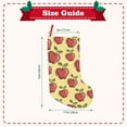 thumbnail image 3 of Picia Apple Pattern Christmas Stockings, 18 Inches Knit Christmas Stockings, Stockings Christmas Cable Knitted Xmas Hanging Stockings, 3 of 8