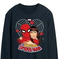 thumbnail image 3 of Marvel Spider-Man - Mary Jane Valentine - Men's Long Sleeve Graphic T-Shirt, 3 of 5