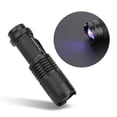 thumbnail image 4 of Aluminum Alloy UV Black Light Flashlight, 3.82 X 1.18 Inch Blacklight Flashlight, LED Flashlight Emergency For Camping, 4 of 8
