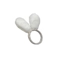 thumbnail image 2 of Easter White Western Style Easter Napkin Rings With B 100%Polyester Supplies, Including Rabbit napkin clip x2, Perfect for Family Gathering and Holiday Gift, 2 of 7