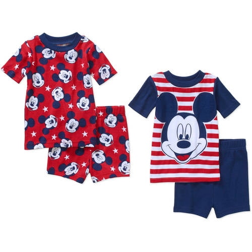 Disney Disney Mickey Mouse Infant Baby Boy' Mix N' Match Short Sleeve