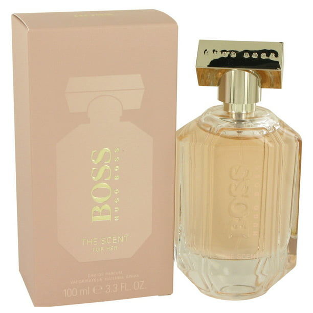 klok uitvoeren Jaar Hugo Boss Boss The Scent Eau De Parfum Spray for Women 3.3 oz - Walmart.com