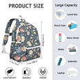thumbnail image 6 of Pioneer Flower Backpack for School,Cute School Bag,Schoolbag with Adjustable Shoulder Straps & Padded Back,13.4"x11"x4.7", 6 of 6