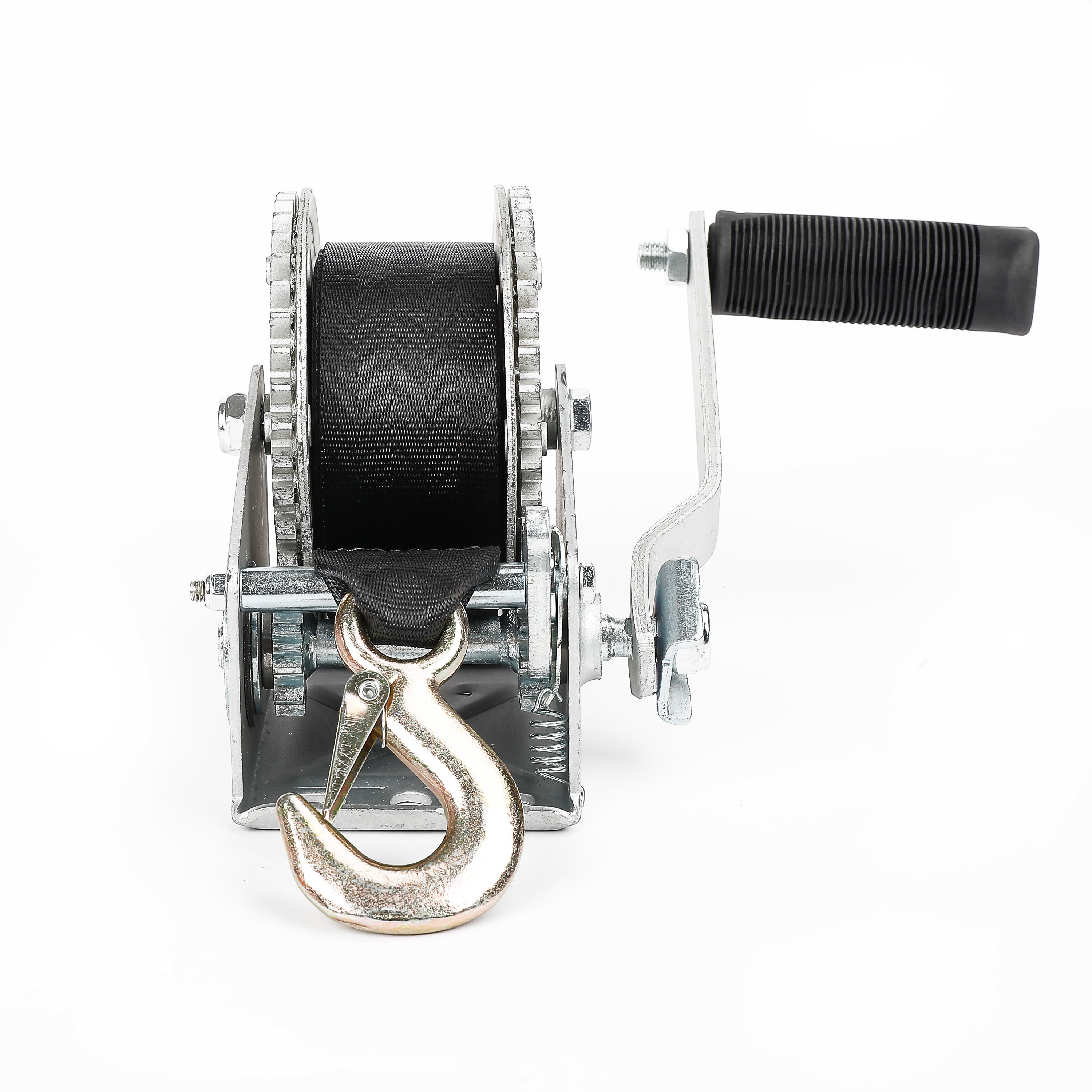 Ozark Trail 2000 lb Carbon Steel Trailer Winch with Strap, BT6178