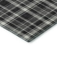 thumbnail image 4 of Addison Rugs Mayfield Washable Transitional Plaid Black Rectangle Rug, 10' x 14', 4 of 6
