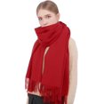 thumbnail image 2 of Foulard RIIQIICHY pour Femmes Châles Pashmina et Foulards pour Robes de Soirée Foulards Automne Hiver, 2 of 8