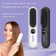 thumbnail image 3 of Cordless Hair Brush Portable Straightening Comb with LCD Display Ceramic Heating Technology for Effortless Hair Styling and Damage- Results, 3 of 3