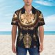 thumbnail image 2 of Balery Dreamcatcher With Mandala Camisas hawaianas de manga corta para hombre, camisas playeras de corte holgado, camisas de vacaciones con botones,Medium, 2 of 7