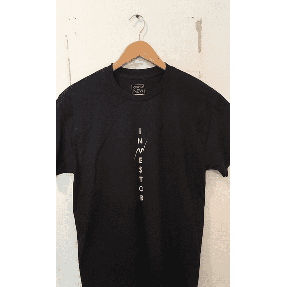 Modern Crypto Investor T-shirt | Unisex Trader Tee | Cryptocurrency Stock Market Trading Investing Gift | Bull Run Illustration | Btc Coin