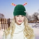 thumbnail image 1 of Cute And Funny Knitted Wool Hat, Eyes And Antennas Fresh And Sweet For Going Out On The Street, 1 of 4