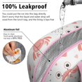 thumbnail image 5 of Insulated Lunch Tote Lunch Box for Women Men,Marine Adorable Crab Zipper Closure Lunch Tote Small Leakproof Beach Picnic Cooler Tote Bag with for Work Picnic Camping, 5 of 7