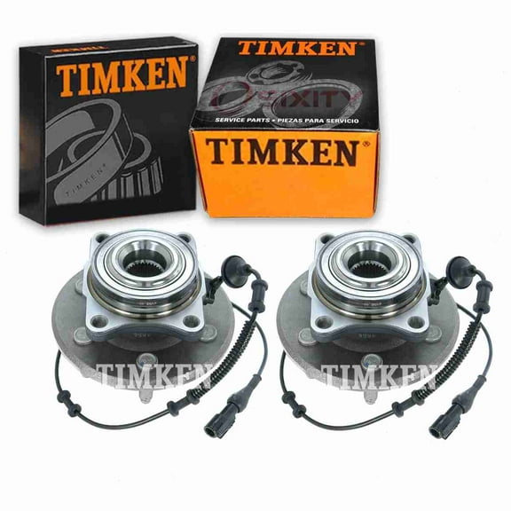 2 pc Timken SP550203 Wheel Bearing Hub Assembly for 541001 5L1Z1104AA 6L1Z1109AA 725-0352 741001 BR930635 Driveline Axle Axles Hubs