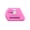 Pink, variant on mdesiwst 3-in-1 Magnetic Seam Guide for Sewing Machine Polygonal Hemmer Guide with Needle Threader Seam Opener Universal Sewing Quilting Seam Guide for Accurate Seam Allowance