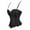 Black, variant on Bustier Corset Bodysuit, Ladies' Fashionable Solid Color Suspender Adjustable and Shaping Tops New Bustier Bodysuit for Women Style B-44 Black M