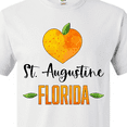 thumbnail image 4 of Inktastic St. Augustine Florida Orange in Heart T-Shirt, 4 of 5