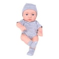 thumbnail image 2 of Qonioi 7.48 Inch Newborn Baby Doll, Soft Vinyl Realistic Doll with Pacifier, Reborn Baby Figure, Lifelike Infant Doll, 2 of 7