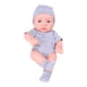 thumbnail image 2 of Muñecas de vinilo suaves para recién nacidos de 7,48 pulgadas con conjunto de ropa que incluye chupete, muñeca realista de aspecto real., 2 of 7