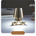 thumbnail image 3 of NEW Italy Little Golden Man Table Lamp Resin Led Night Light Coffee Bar Bedroom Room Decor Cartoon Thinker Lamps Children Gift, 3 of 5