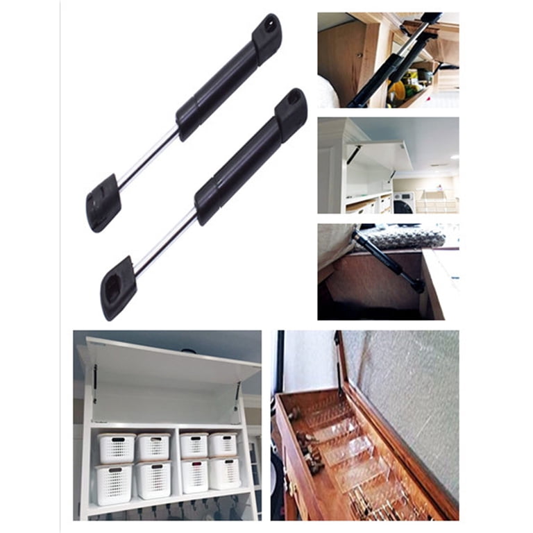 2Pcs Gas Struts Bonnet Hood Tailgate Shock Strut Bar Lift Support Shock Strut Gas Spring Hood Trunk Hatch Universality Lid Kit