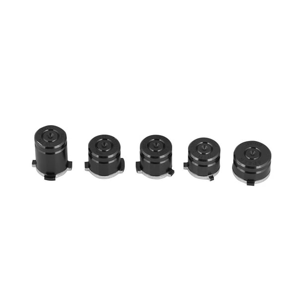 Bullet Buttons A B X Y Aluminium 9mm Buttons Bullet Buttons for XBOX ONE Controller - Black