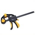thumbnail image 4 of Wood Clamps, F Clamp Multifunction Portable With Dual Color Soft Plastic Handle For Packaging Carpentry, And Furniture Projects, 4 of 8