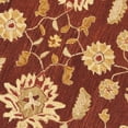 thumbnail image 3 of SAFAVIEH Anatolia Sherman Floral Wool Area Rug, Red/Sage, 4' x 6', 3 of 3