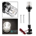 thumbnail image 4 of Luz LED de ancla para yate, lámpara de navegación redonda de seguridad de 360  degree, seguridad superbrillante, luces de señal blancas de 12-24V, iluminación 12 pulgadas Sharpla  Luz de navegación, 4 of 8