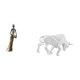thumbnail image 5 of Figura de mujer africana, estatua de dama tribal africana, estatua de toro, escultura coleccionable de resina, artesanía hecha a mano, ideal para la d, 5 of 8