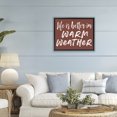 thumbnail image 3 of Stupell Industries Coastal Life Is Better In Warm Weather Black Floating Frame Canvas Art, 21 x 17, by Lettered and Lined, 3 of 8