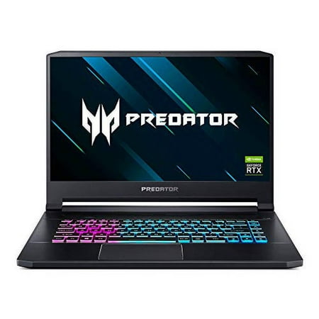 Acer Predator Triton 500 Thin & Light Gaming Laptop, Intel Core i7-9750H, GeForce RTX 2060 with 6GB, 15.6" Full HD 144Hz 3ms IPS Display, 16GB DDR4, 512GB PCIe NVMe SSD, RGB Keyboard, PT515-51-75BH