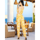 thumbnail image 3 of Enterizo Largo Unitalla Mujer Palazzo Casual Jumpsuit Juvenil Jumper, 3 of 5