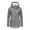 Gray, variant on Women's Down Jacket Deals! Verugu Women's Winter Thicken Puffer Coat Outdoor Plus Size Ski Jackets with Faux Fur Hood Winter Warm Outwear Overcoat Plush Trench Jacket Coats Brown L