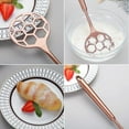 thumbnail image 5 of ReaNea Rose Gold Dough Whisk, Sturdy Football Shape Stainless Steel Flat Whisks for Cooking and Baking, Easy to Clean, 5 of 6