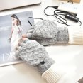 thumbnail image 5 of Miogawg Winter USB Heated Gloves, Full & Half Fingers Usb Hand Warmer Electric Hand Warming Gloves, With Button Heated Mittens, Washable Knitting Typing Gloves, 5 of 5