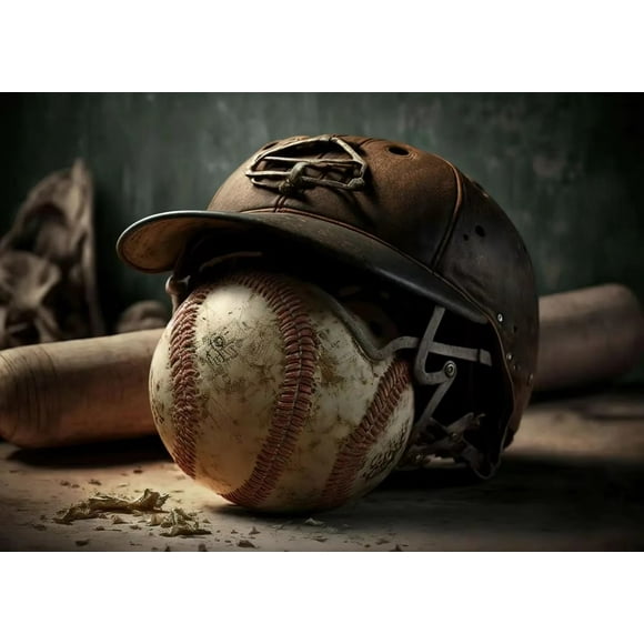 Baseball Sport Poster Baseball Sports Ball Photos Sports Canvas Painitngs And Prints Posters Modern Wall Art HD Pictures Decor50 x 70 cm, frameless,SKU-02