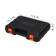 thumbnail image 3 of pvdgvd Tool Set 72 Universal Household Hand Tool Kit With Plastic Tool Box Electrician Tool Storage Box, 3 of 9