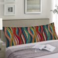 thumbnail image 2 of Boho Body Pillow Cover 20x54 Pillow Case Bohemian Cushion Long Pillowcase with Zipper Rustic Southwestern Rectangle Pillow Covers Decorative Bedding Pillow Cases for Bedroom,Couch, 2 of 6