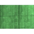 thumbnail image 1 of Ahgly Company Indoor Rectangle Abstract Emerald Green Contemporary Area Rugs, 8' x 12', 1 of 4